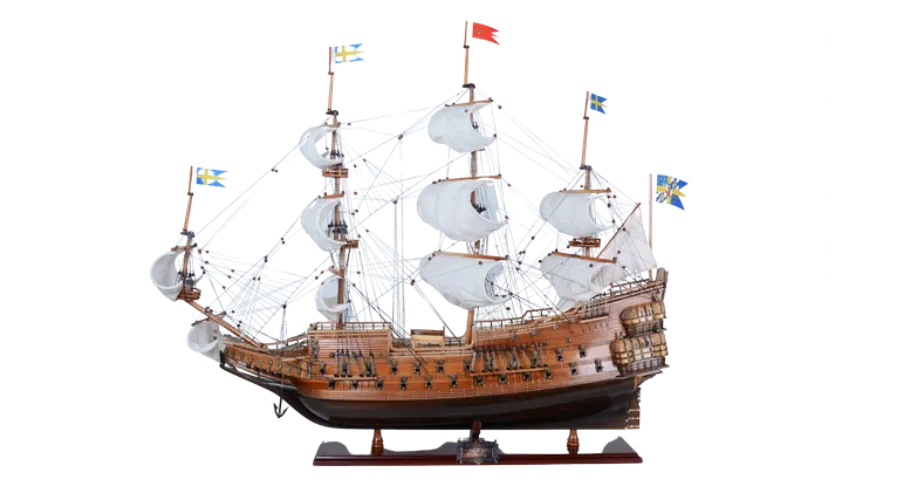 picture 5 A large, exclusive model of the Vasa sailing ship with unfurled sails