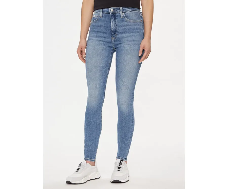 obrazek 1 Calvin Klein Jeans Jeansy J20J222775 Niebieski Super Skinny Fit