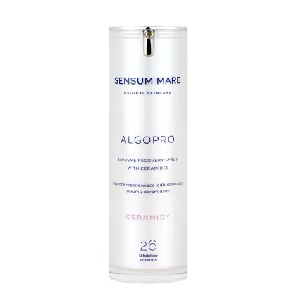 Zdjęcie SENSUM MARE Algopro Wysoce regenerująco-odbudowujące serum z 5% kompleksem ceramidów 30ml 30 ml Sensum Mare