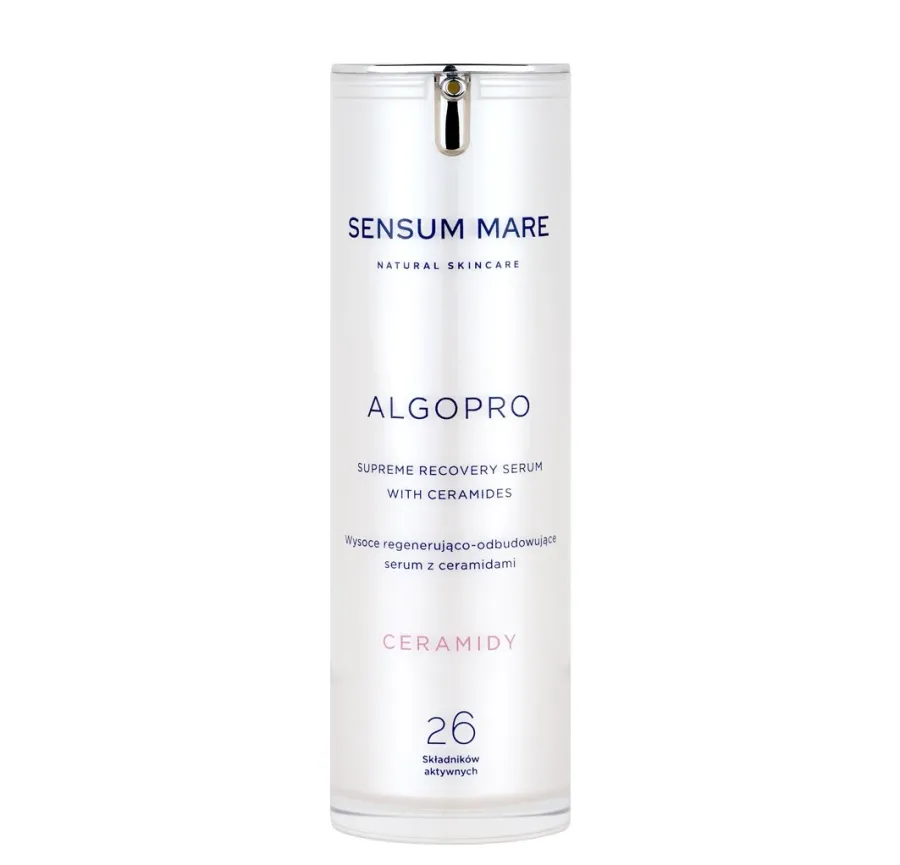 obrazek 1 SENSUM MARE Algopro Wysoce regenerująco-odbudowujące serum z 5% kompleksem ceramidów 30ml 30 ml Sensum Mare