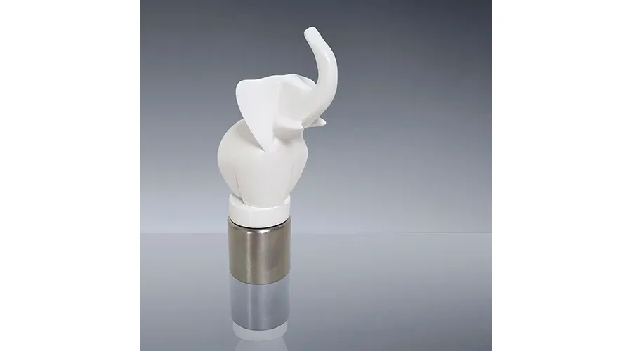 obrazek 1 Fantastyczna ozdoba na butelkę wina "Szczęśliwa trąba słonia" - idealny prezent dla kogoś wyjątkowego