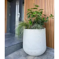 Zdjęcie 60x60 cm CT - Donica betonowa w kształcie misy (anytracytowa)