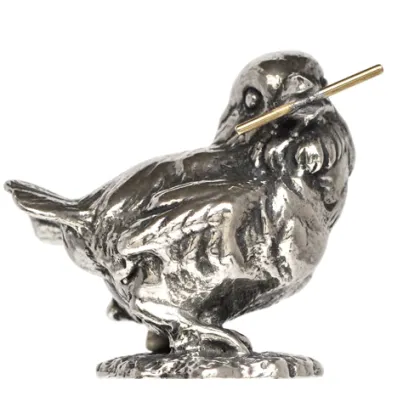 Zdjęcie Nożyk do papeterri zwieńczony figurką wróbla