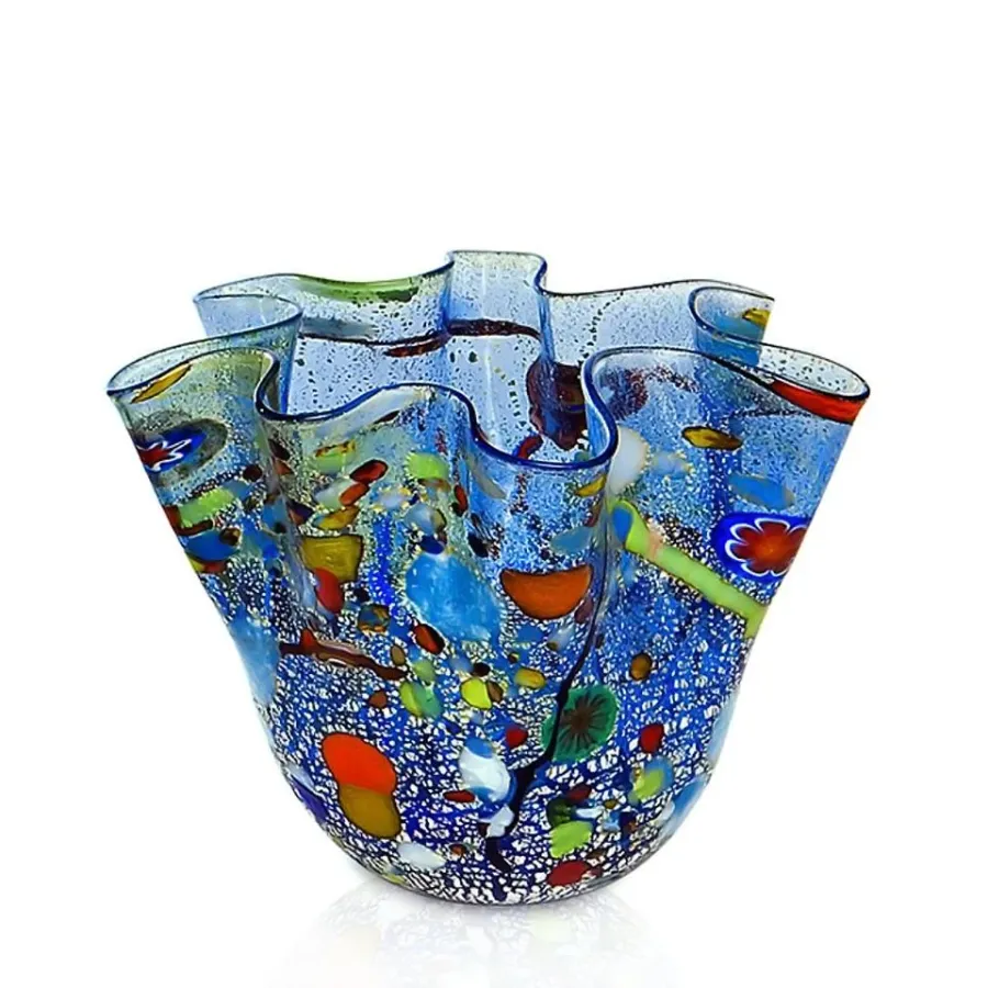 obrazek 1 Wyrafinowany wazon z weneckiego szkła (19 cm)