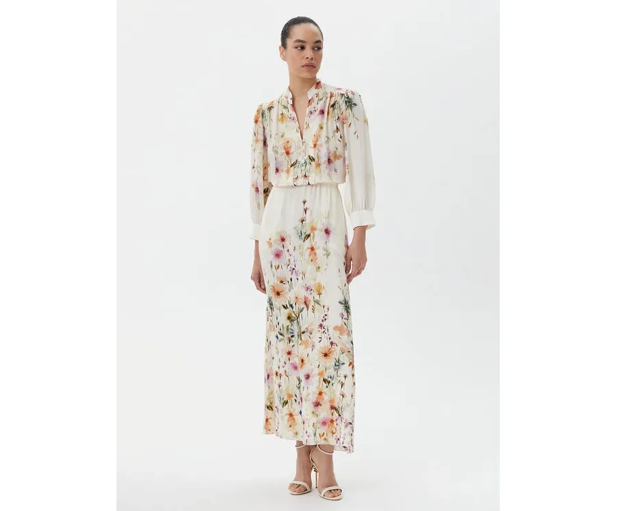 obrazek 1 Luisa Spagnoli Sukienka koszulowa Pasticcino 541822 Beżowy Regular Fit