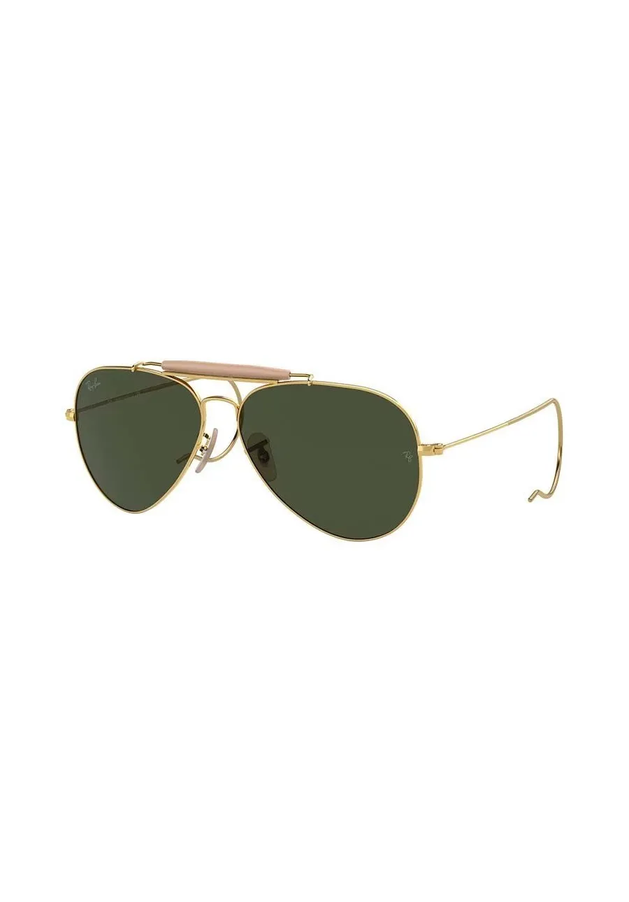 obrazek 1 Ray-Ban okulary przeciwsłoneczne OUTDOORSMAN I kolor czarny 0RB3030