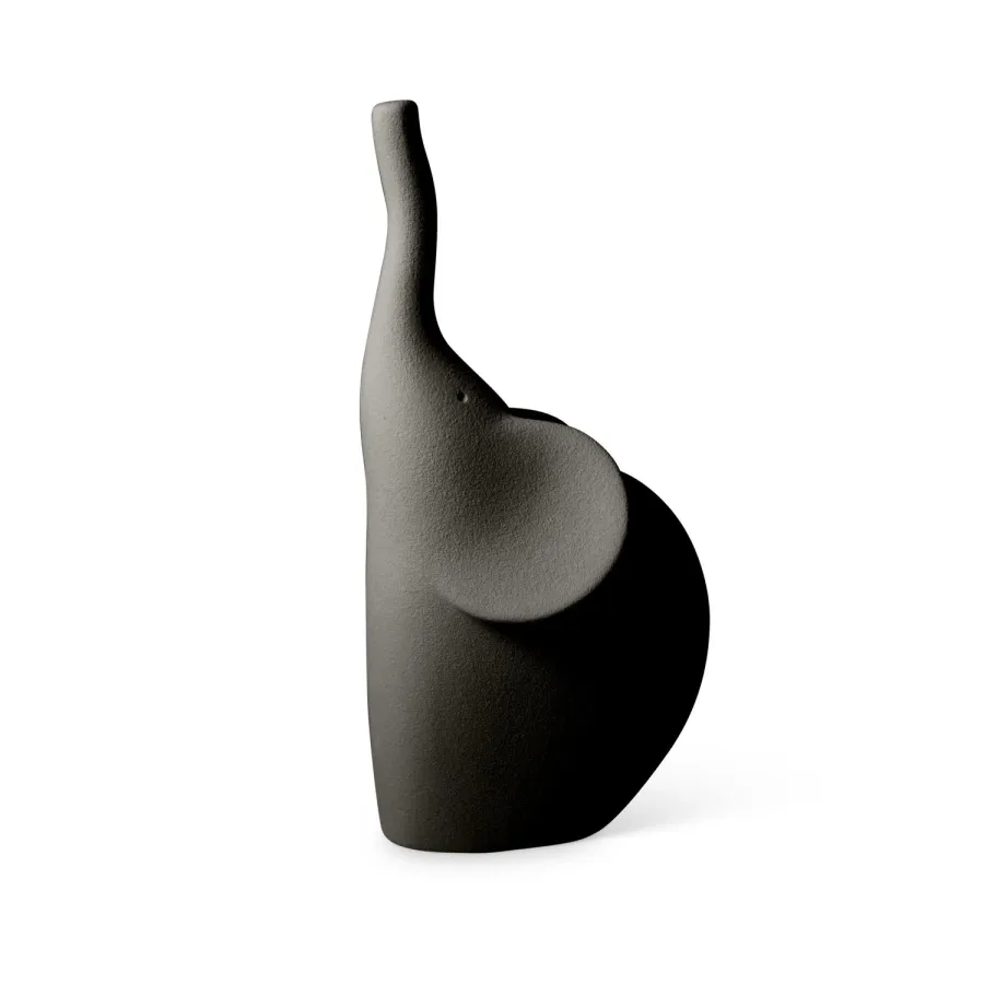 obrazek 16 Włoska ceramiczna figurka słonia - 12x9x26 cm