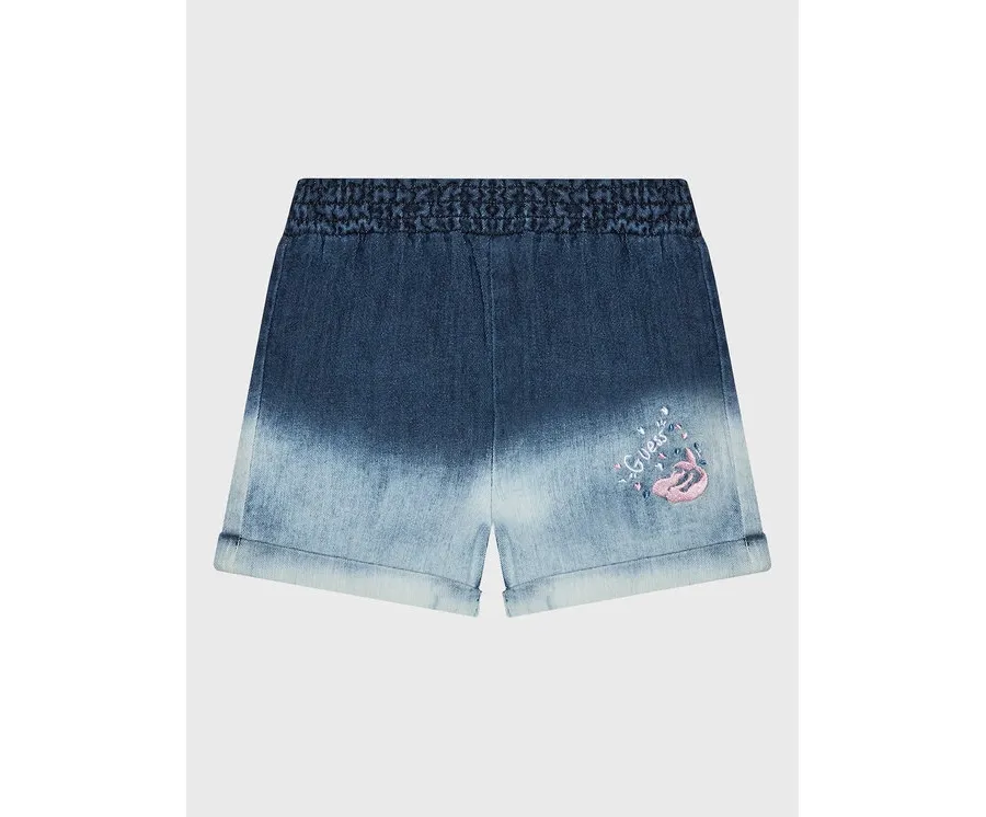 obrazek 1 Guess Szorty jeansowe K3GD14 D50Z0 Granatowy Relaxed Fit