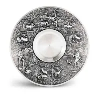 Picture A wonderful wall plate with hunting motifs