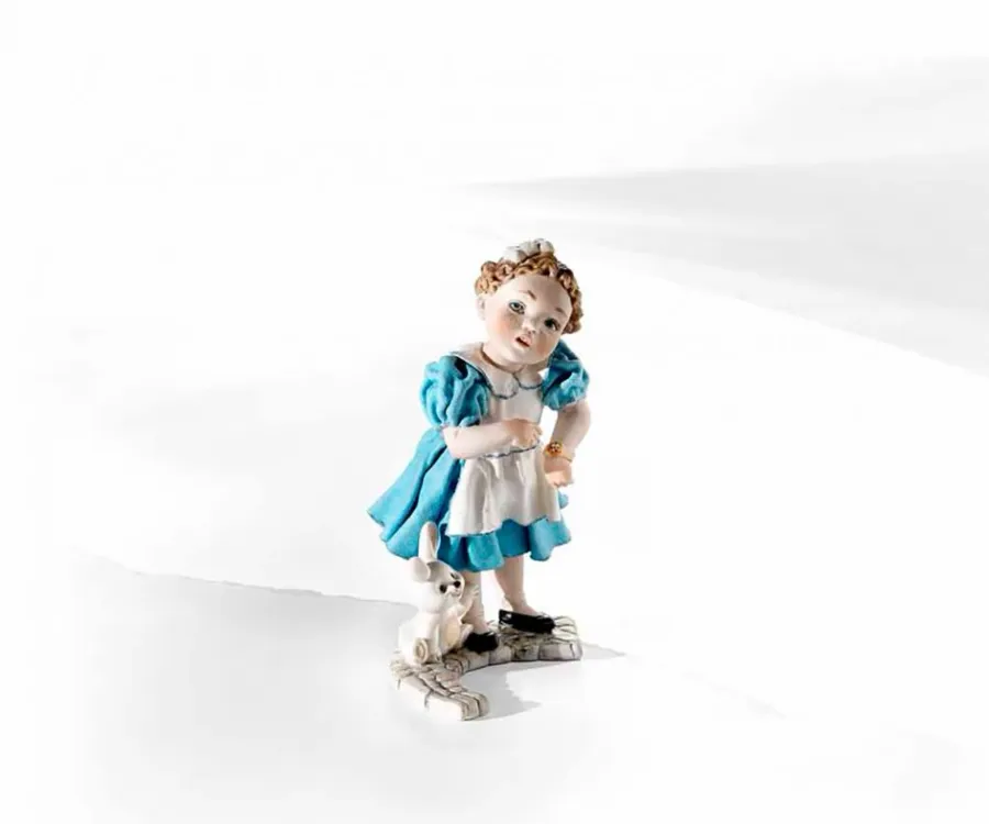 obrazek 1 Porcelanowa lalka - Alicja w Krainie Czarów - Sibania