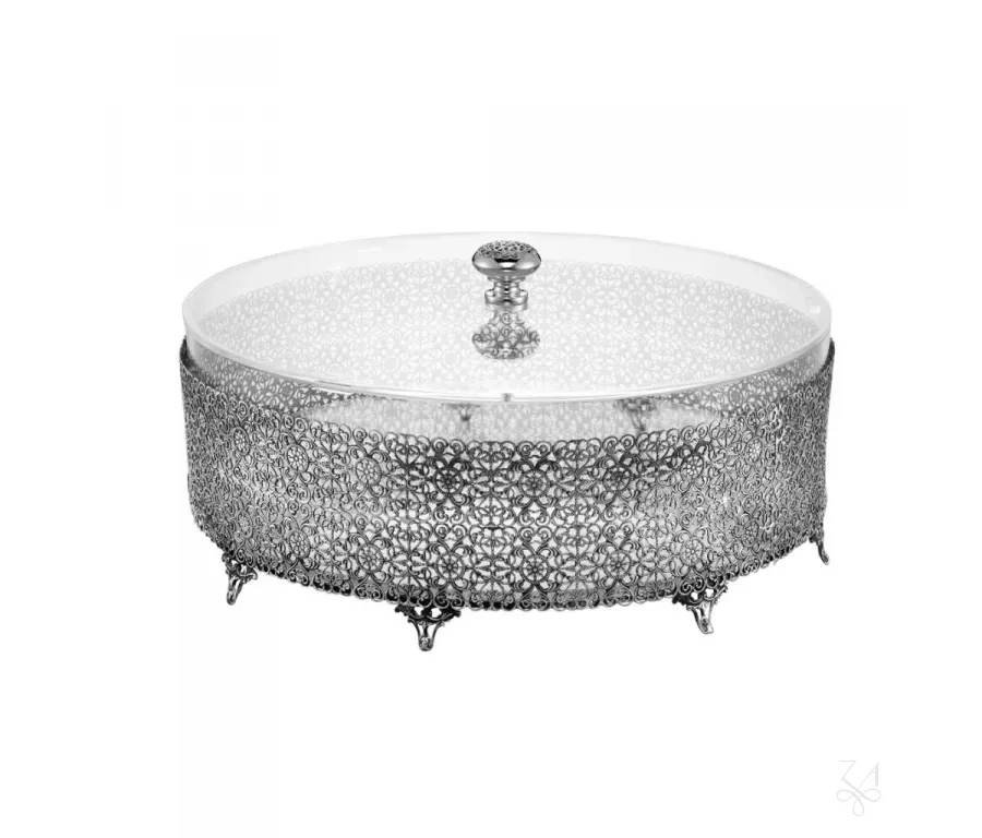 picture 1 Stylish silver matzo container - Zaramella Argenti