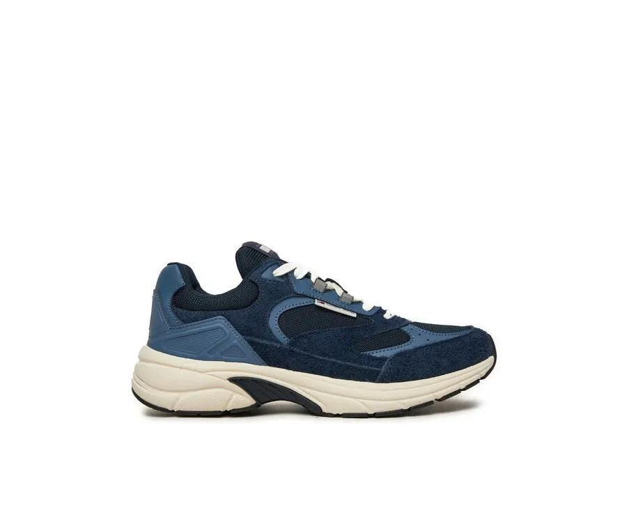 obrazek 1 Tommy Jeans Sneakersy The Coney Suede EM0EM01501 Granatowy