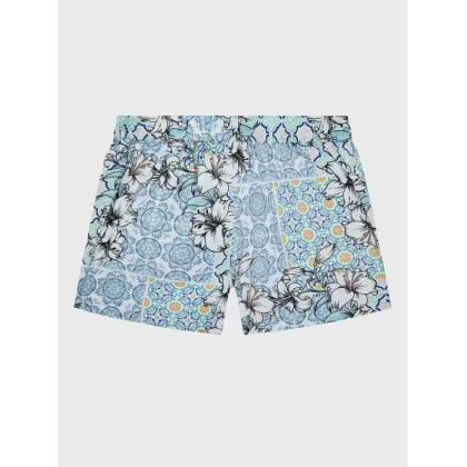 Zdjęcie Guess Szorty materiałowe K3GD06 WFBN0 Niebieski Relaxed Fit