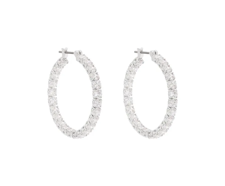 obrazek 1 Swarovski Kolczyki Matrix 5647715 Srebrny