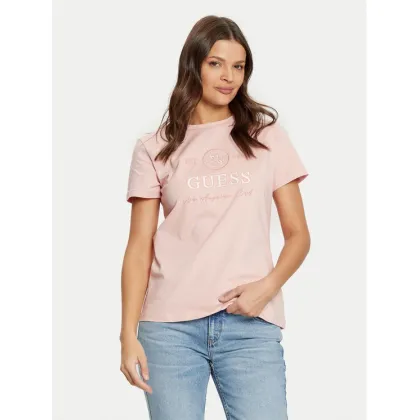 Zdjęcie Guess T-Shirt V5RI05 J1314 Różowy Regular Fit