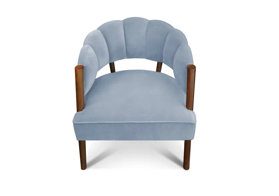 picture 1 Representative chair made of cotton velvet - Ottiu