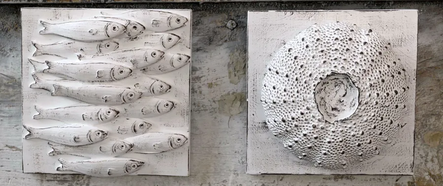 obrazek 4 Piękna ceramiczna dekoracyjna tabliczka z agawą - Virginia Casa