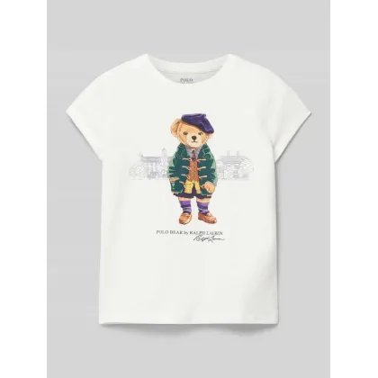Zdjęcie T-shirt z nadrukiem z logo