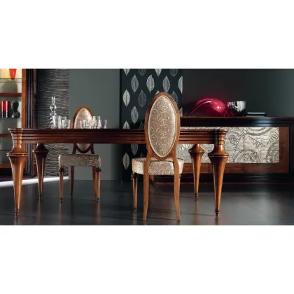 Zdjęcie Włoski klasyczny prostokątny stół z przedłużeniami do luksusowego apartamentu – Cantiero