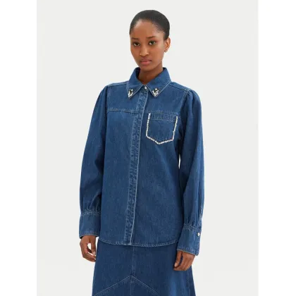 Zdjęcie Bruuns Bazaar Koszula jeansowa Bess BBW4231 Niebieski Regular Fit