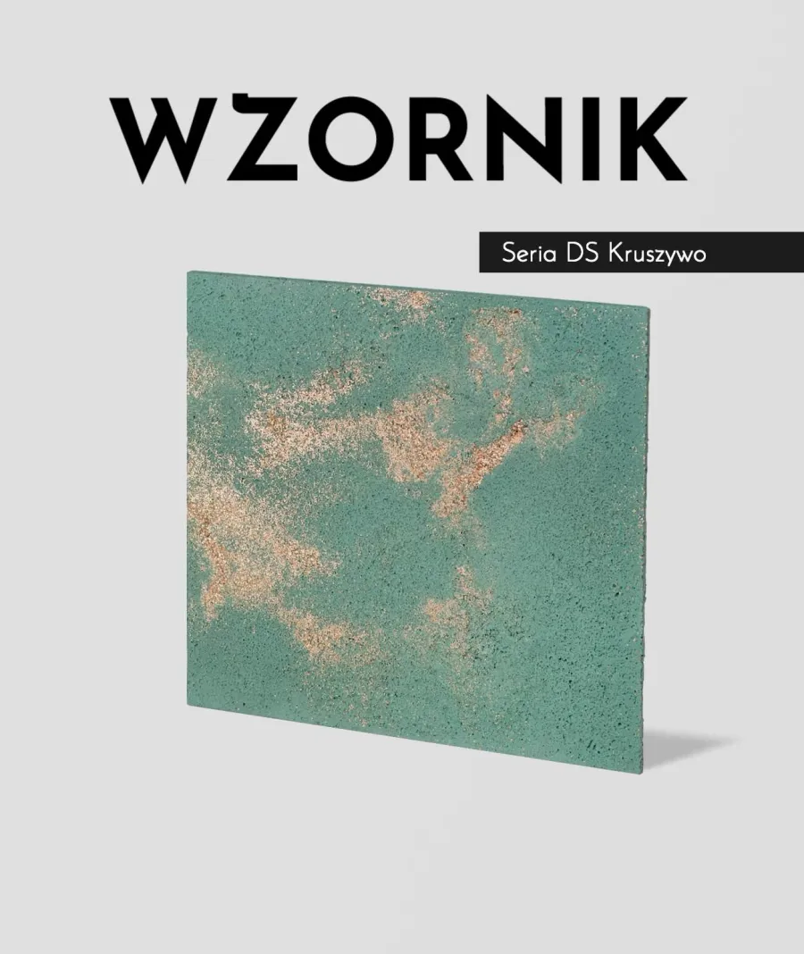 obrazek 1 Wzornik DS - (zielony złote kruszywo, duża porowatość) - beton architektoniczny