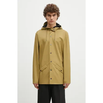 Zdjęcie Rains parka Jacket W3 kolor zielony przejściowa 12010.44