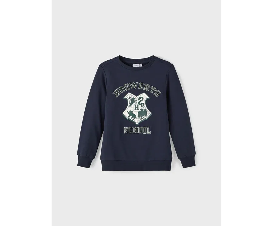 obrazek 1 NAME IT Bluza HARRY POTTER 13210593 Granatowy Regular Fit