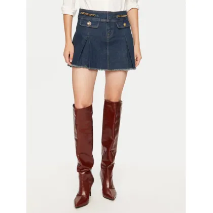 Zdjęcie Guess Spódnica jeansowa W4PD1B D5JV1 Granatowy Regular Fit