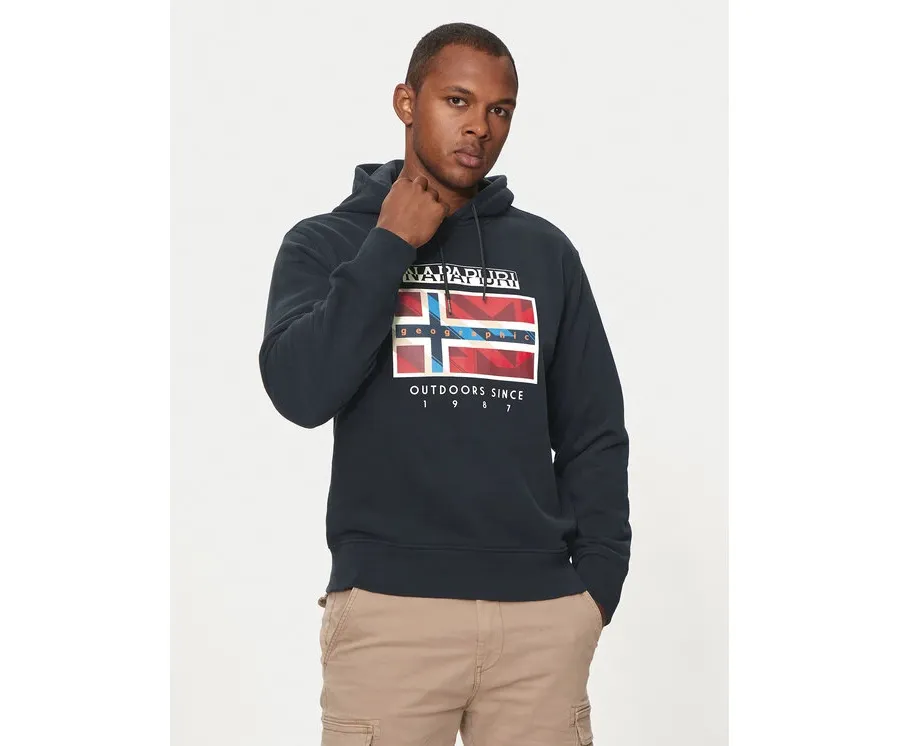 obrazek 1 Napapijri Bluza B-Dorees NP0A4IBD Granatowy Relaxed Fit