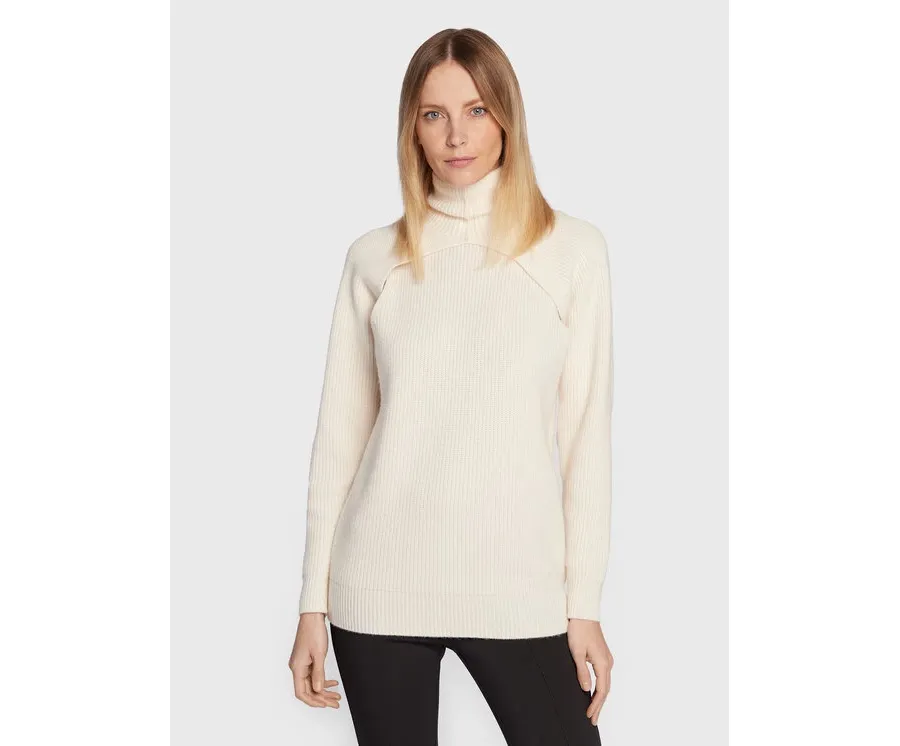 obrazek 1 Calvin Klein Golf K20K205092 Écru Relaxed Fit