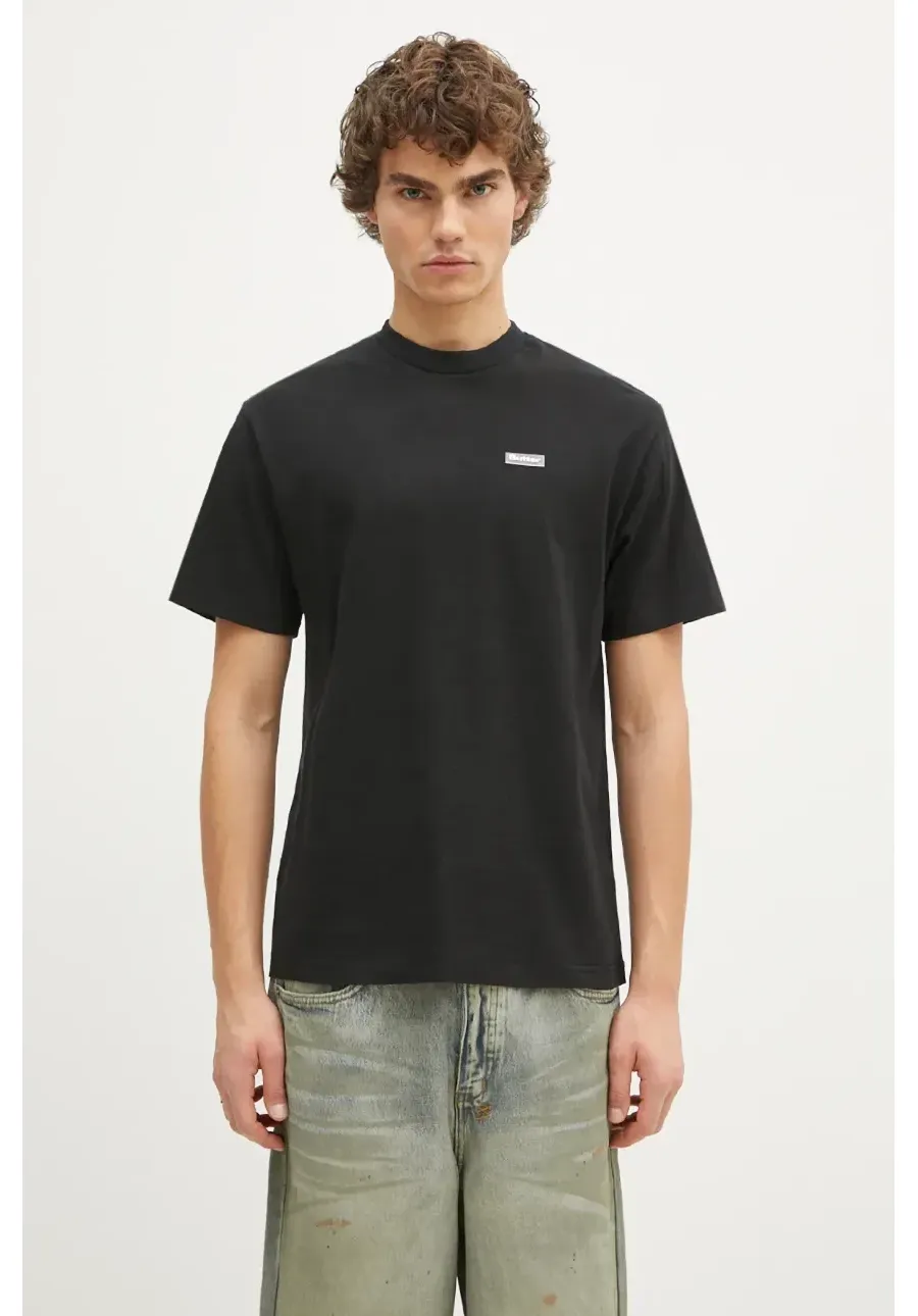 obrazek 1 Butter Goods t-shirt bawełniany Basic Tee męski kolor czarny gładki BG243110