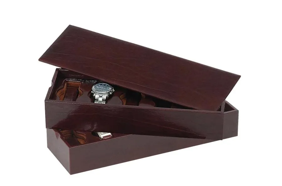 picture 1 Beautiful leather case for 8 watches - Absolute Breton