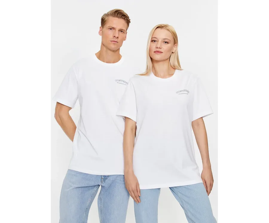 obrazek 1 Converse T-Shirt Gf Retro Chuck Graphic Tee 2 10025913-A01 Biały Regular Fit