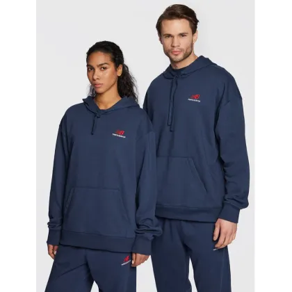 Zdjęcie New Balance Bluza Unisex UT21500 Granatowy Relaxed Fit