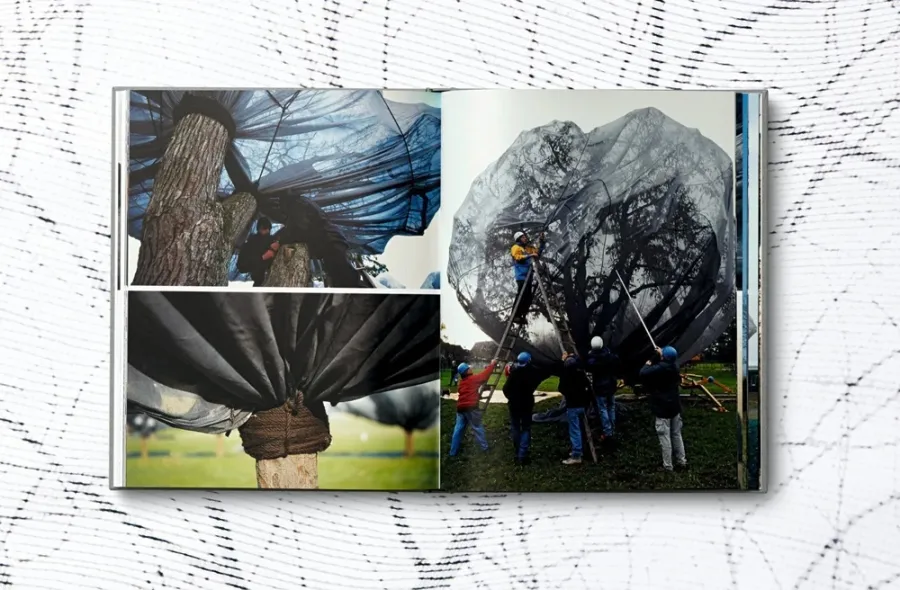 obrazek 12 Książka Christo and Jeanne-Claude. Wrapped Trees. Basel 1997–1998 - Taschen