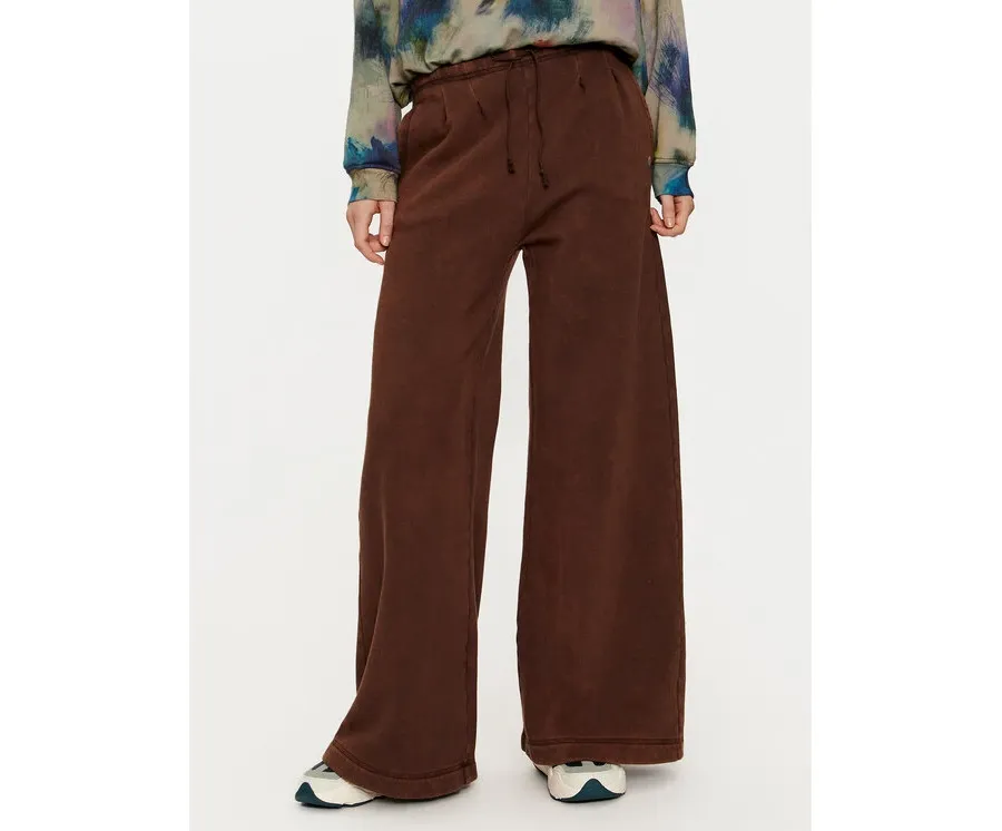 obrazek 1 Deha Spodnie dresowe C12175 Brązowy Relaxed Fit