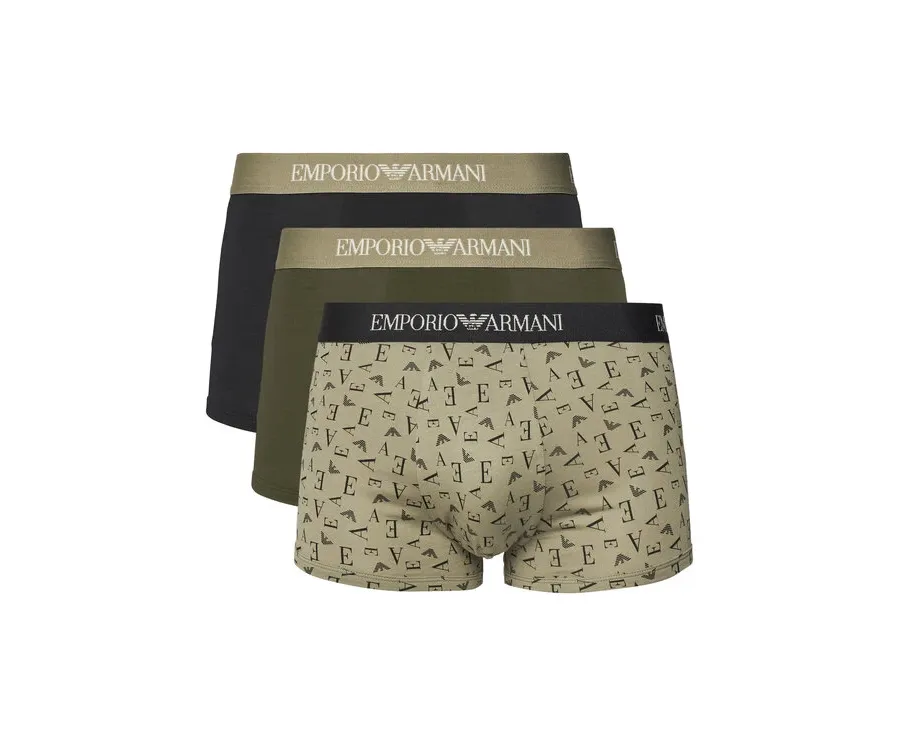 obrazek 1 Emporio Armani Underwear Komplet 3 par bokserek EM000260 AF10800 MC112 Zielony