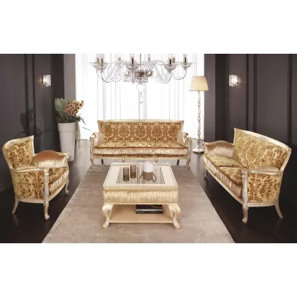 Zdjęcie Prestiżowy włoski fotel w stylu antycznym - Morello Gianpaolo