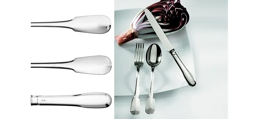 picture 2 Silver steak knife - Scudo