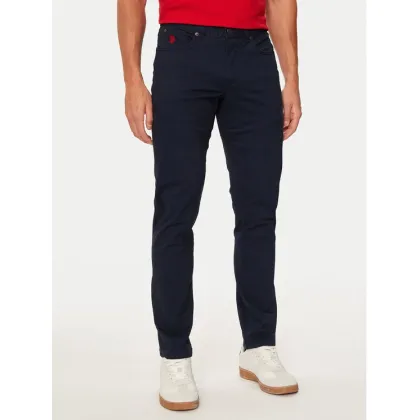 Zdjęcie U.S. Polo Assn. Spodnie materiałowe MUP3385 Granatowy Slim Fit