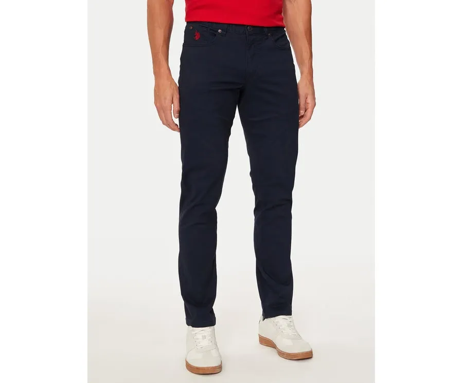 obrazek 1 U.S. Polo Assn. Spodnie materiałowe MUP3385 Granatowy Slim Fit