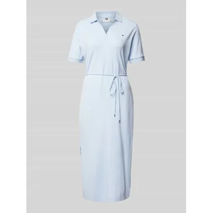 Zdjęcie Sukienka polo z wiązanym paskiem model ‘LYLL POLO’