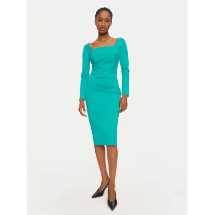 Zdjęcie Rinascimento Sukienka koktajlowa 1000769356287 Zielony Regular Fit
