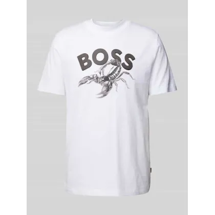 Zdjęcie T-shirt z nadrukiem z logo i motywem model ‘Bossfish’