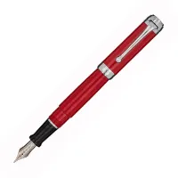 Picture A unique red Talentum fountain pen - Aurora
