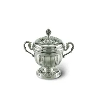 Picture A unique sugar bowl with a lid
