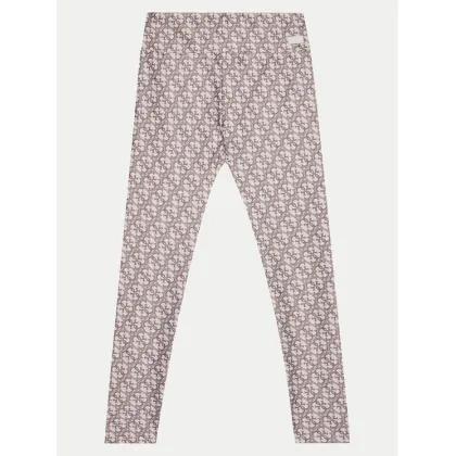 Zdjęcie Guess Legginsy J5RB03 MC01P Beżowy Slim Fit