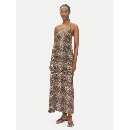 Zdjęcie LOLA CASADEMUNT Sukienka letnia LS2516041 Brązowy Relaxed Fit