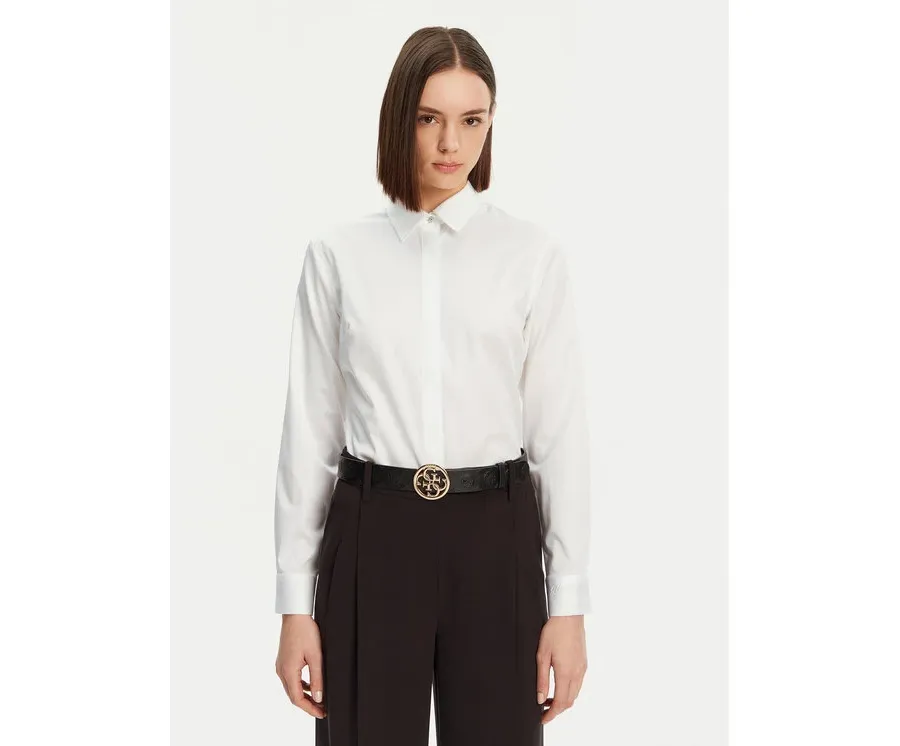 obrazek 1 Guess Koszula W5RH31 WAF10 Biały Regular Fit