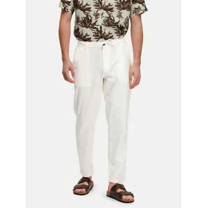 Zdjęcie Selected Homme Chinosy 16087636 Biały Slim Tapered Fit